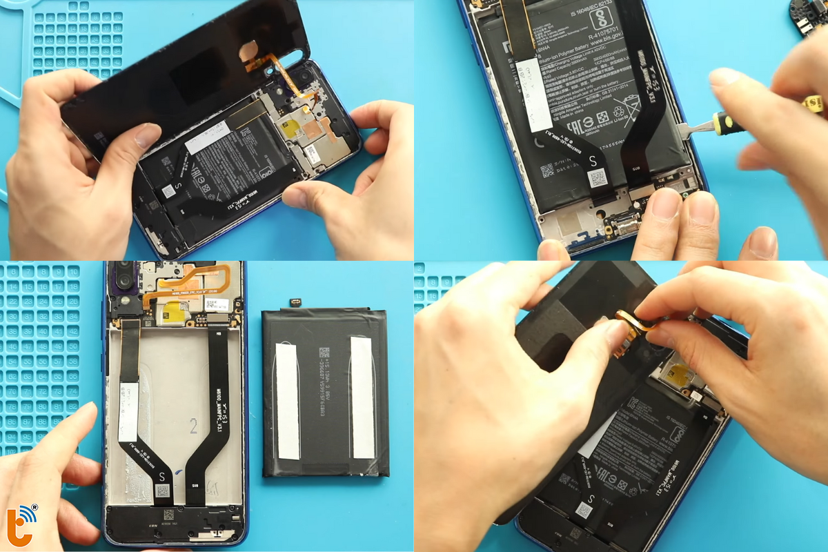 Quy trình thay pin Xiaomi Redmi Note 7 công khai tại Thành Trung Mobile