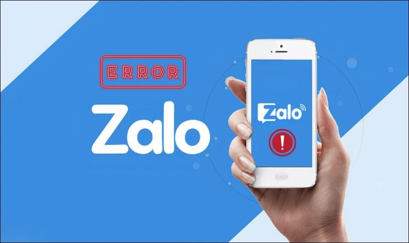 Ứng dụng Zalo bị lỗi