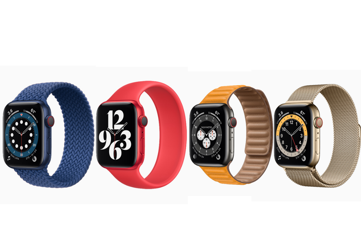 Apple Watch 6 có mấy màu ?