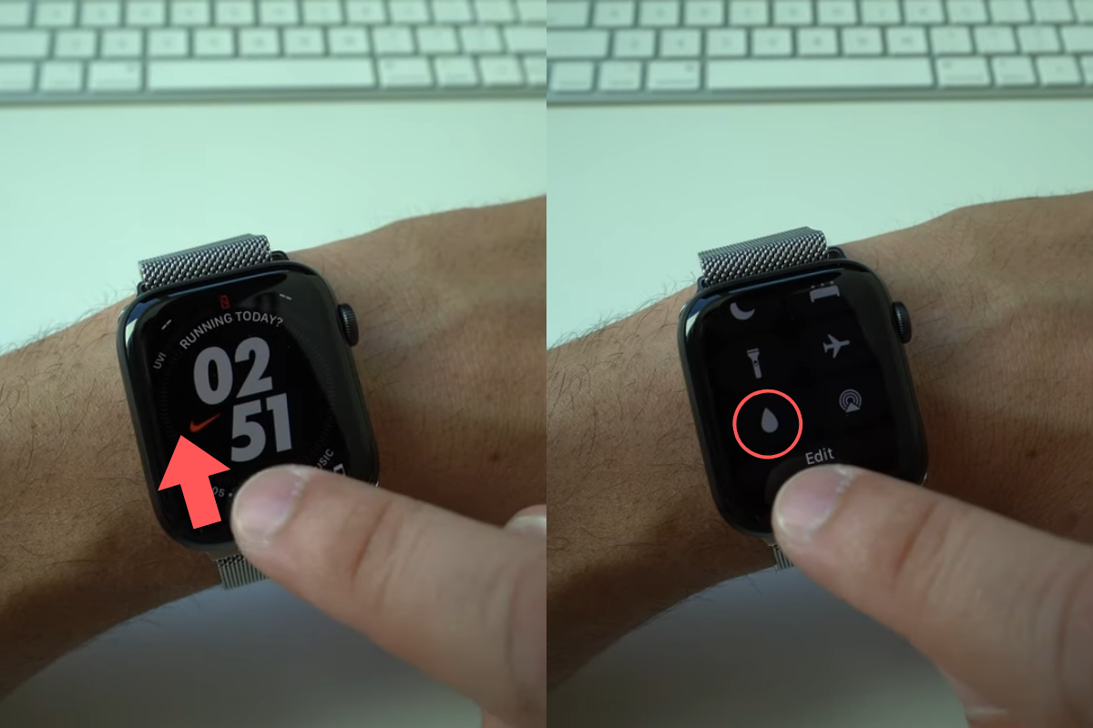 Cách bật tính năng waterlock Apple Watch 