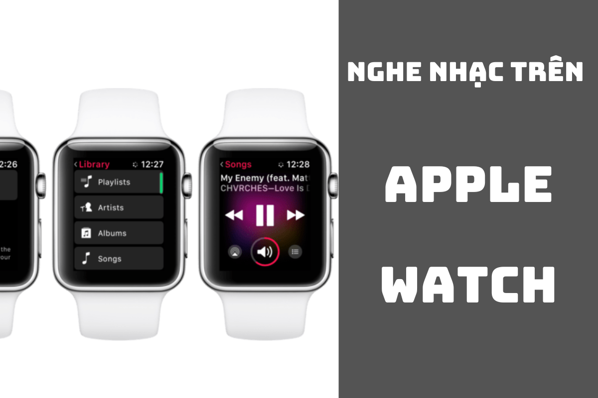 Nghe nhạc trên Apple Watch
