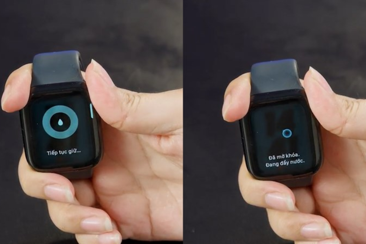 cách tắt waterlock Apple Watch với watchos trên 8