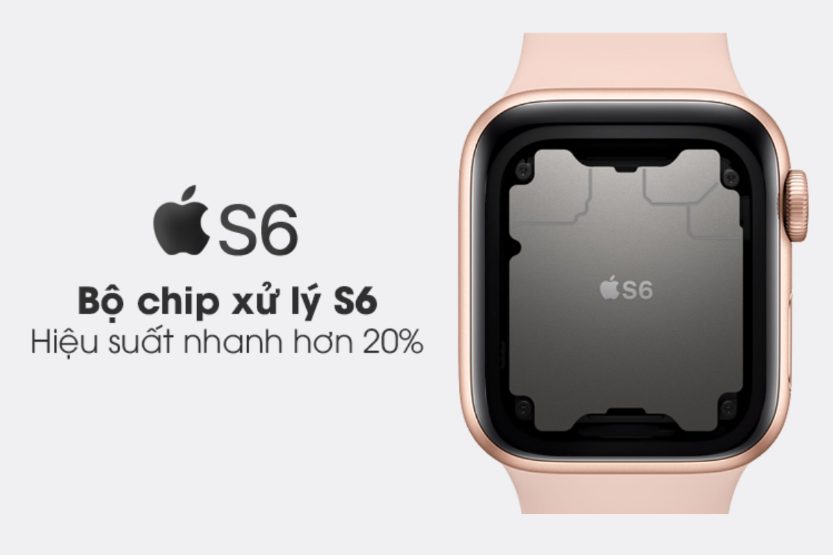 Chip S6 trên Apple Watch 6
