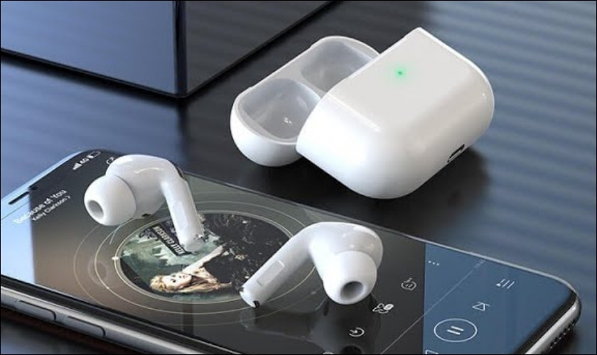 Đảm bảo tai nghe Bluetooth đã được kết nối với điện thoại.