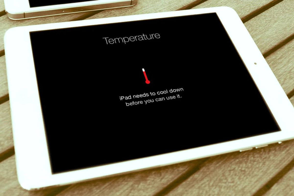 iPad Gen 6 báo quá nóng