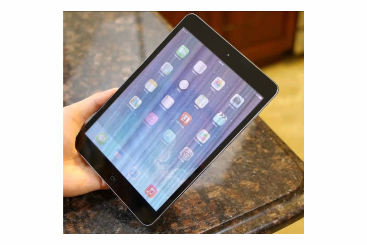 iPad Gen 7 bị sọc màu
