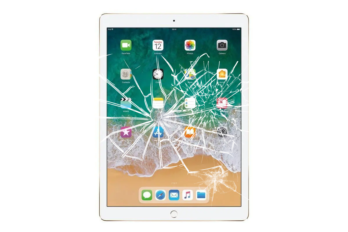 iPad Pro 12.9 bị vỡ kính