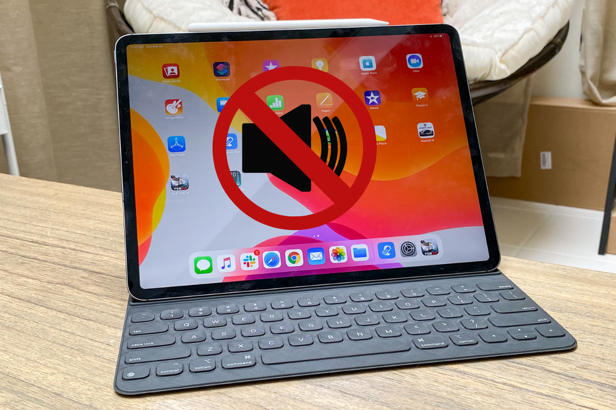 Loa iPad Pro 11 2020 bị mất tiếng