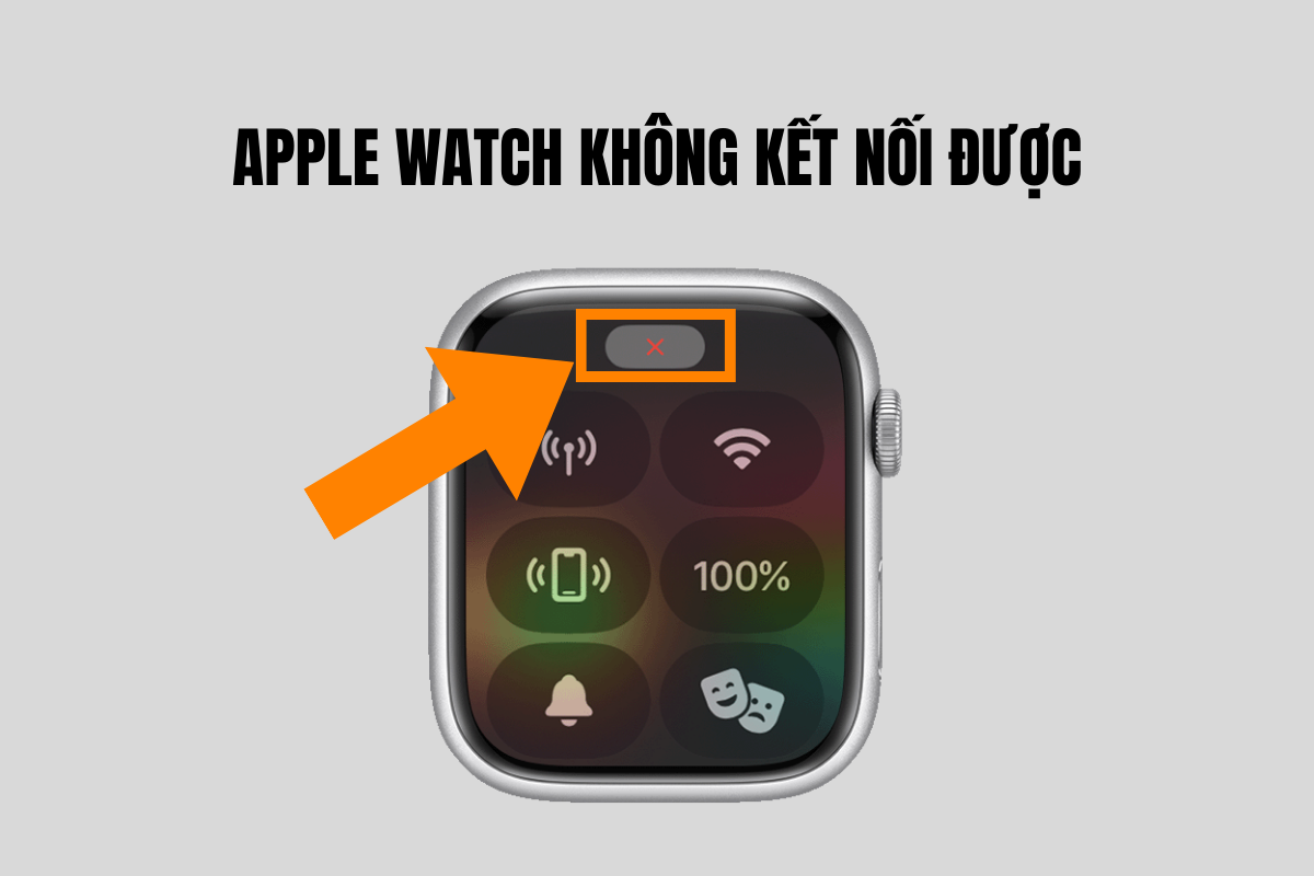 lỗi không ghép đôi được Apple Watch