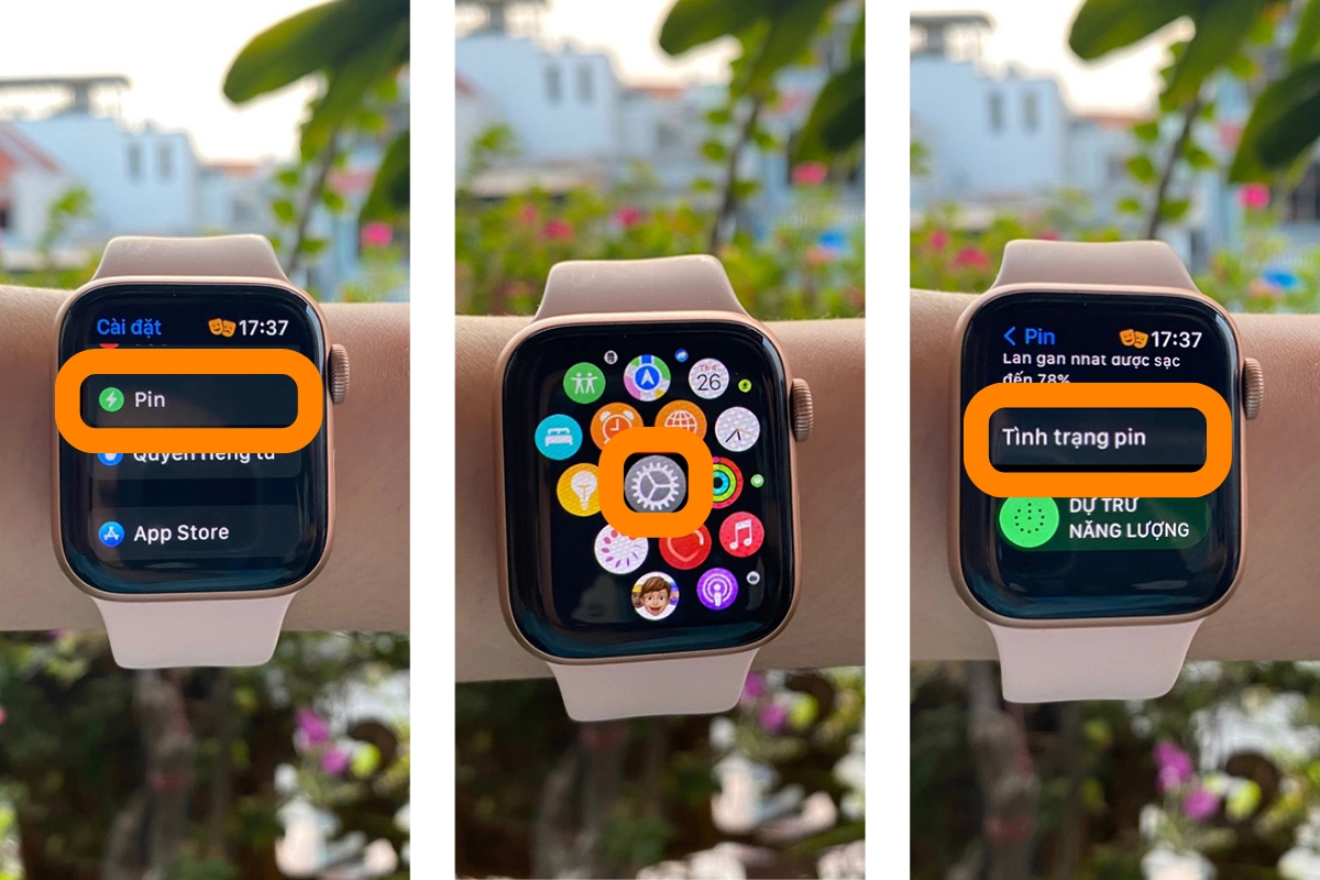 lỗi sạc Apple Watch