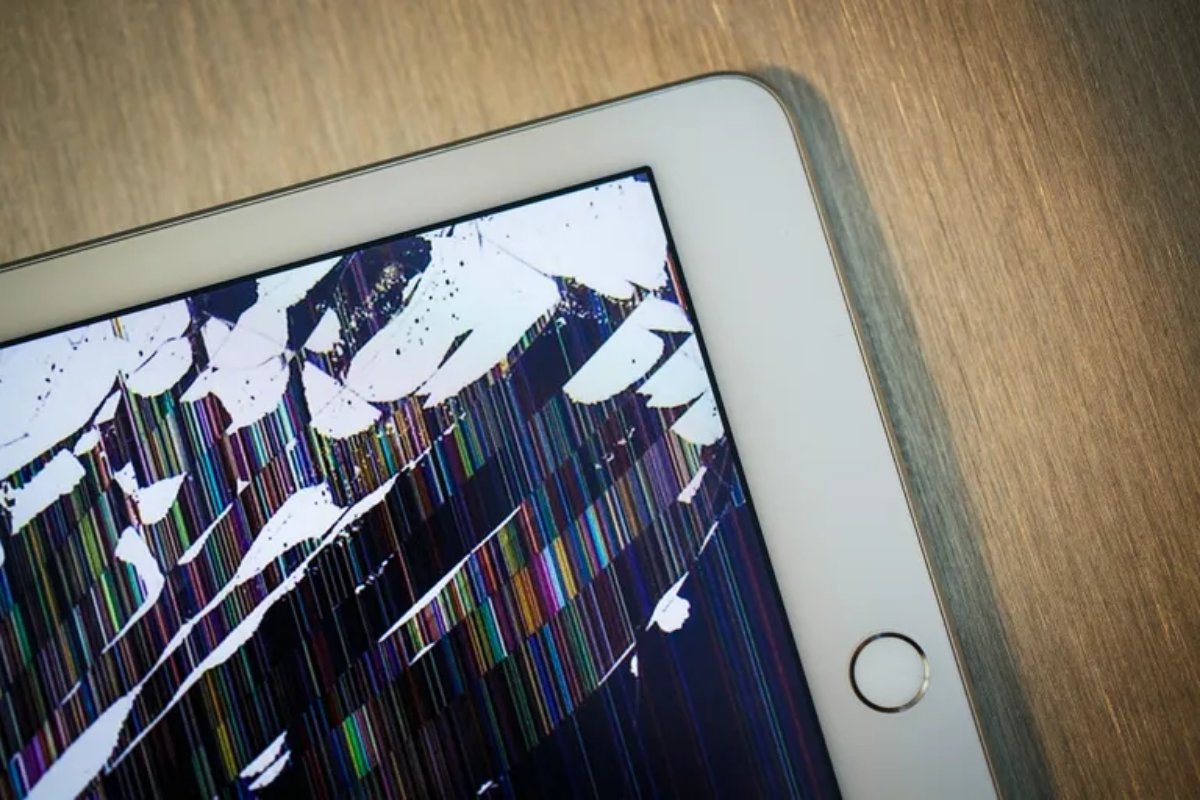 iPad bị lỗi sọc màn hình