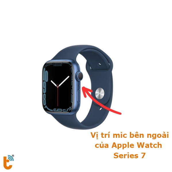 Vị trí mic bên ngoài Apple Watch Series 7