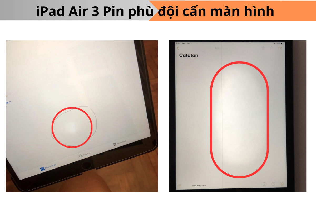 Pin iPad Air 3 phù cấn màn hình
