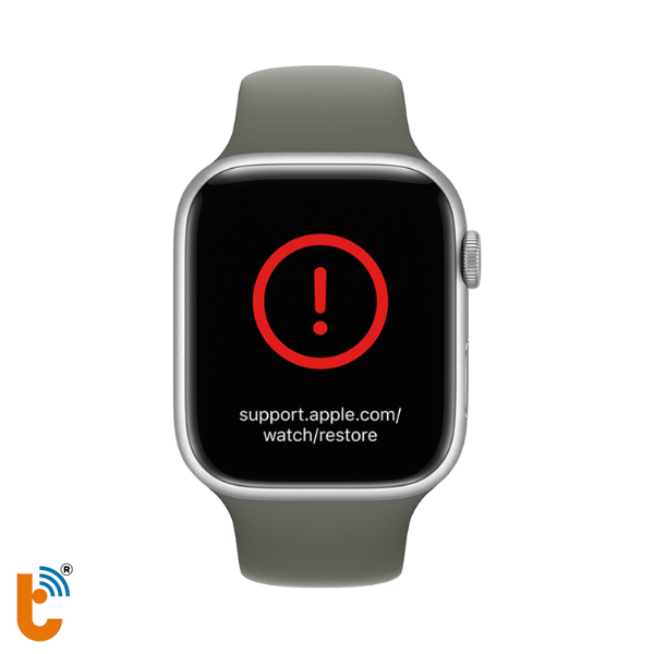 Sửa Apple Watch lỗi chấm than đỏ