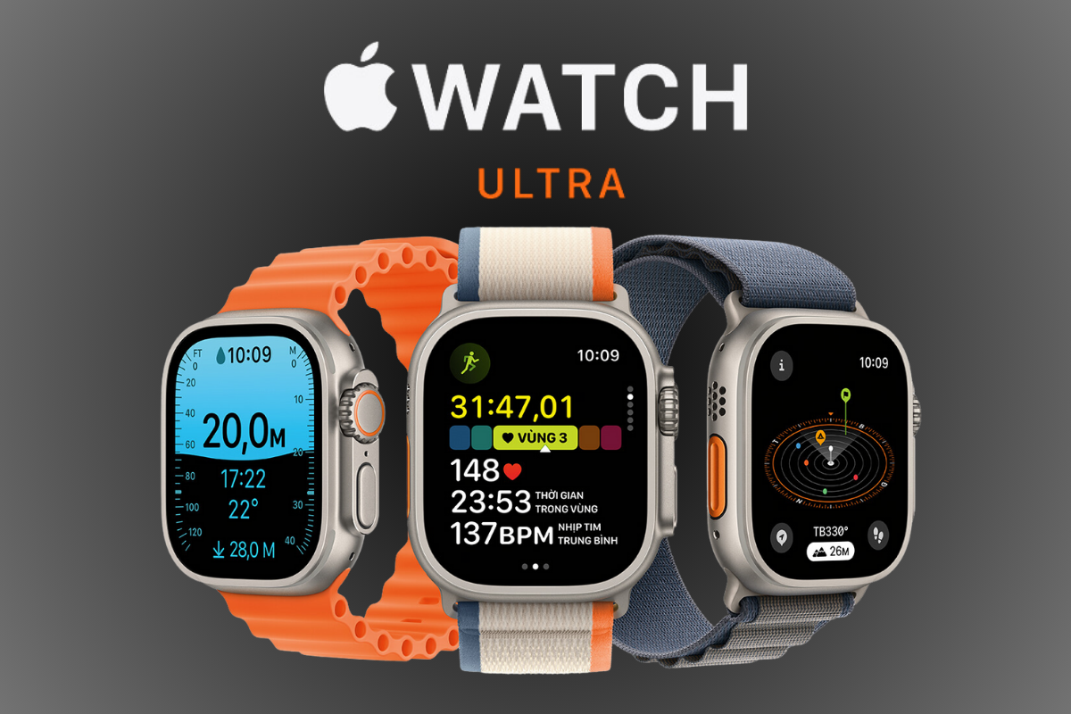 Apple Watch Ultra 1, 2