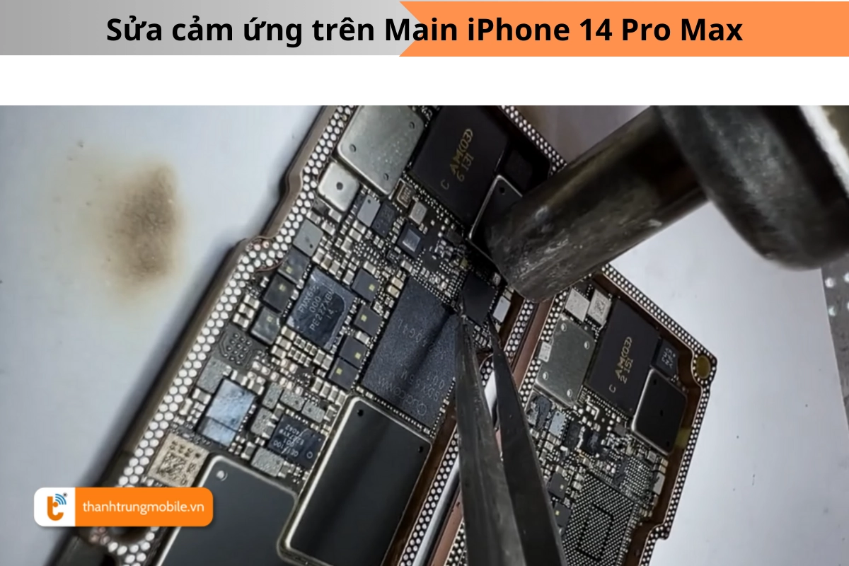sửa cảm ứng main iPhone 14 Pro Max