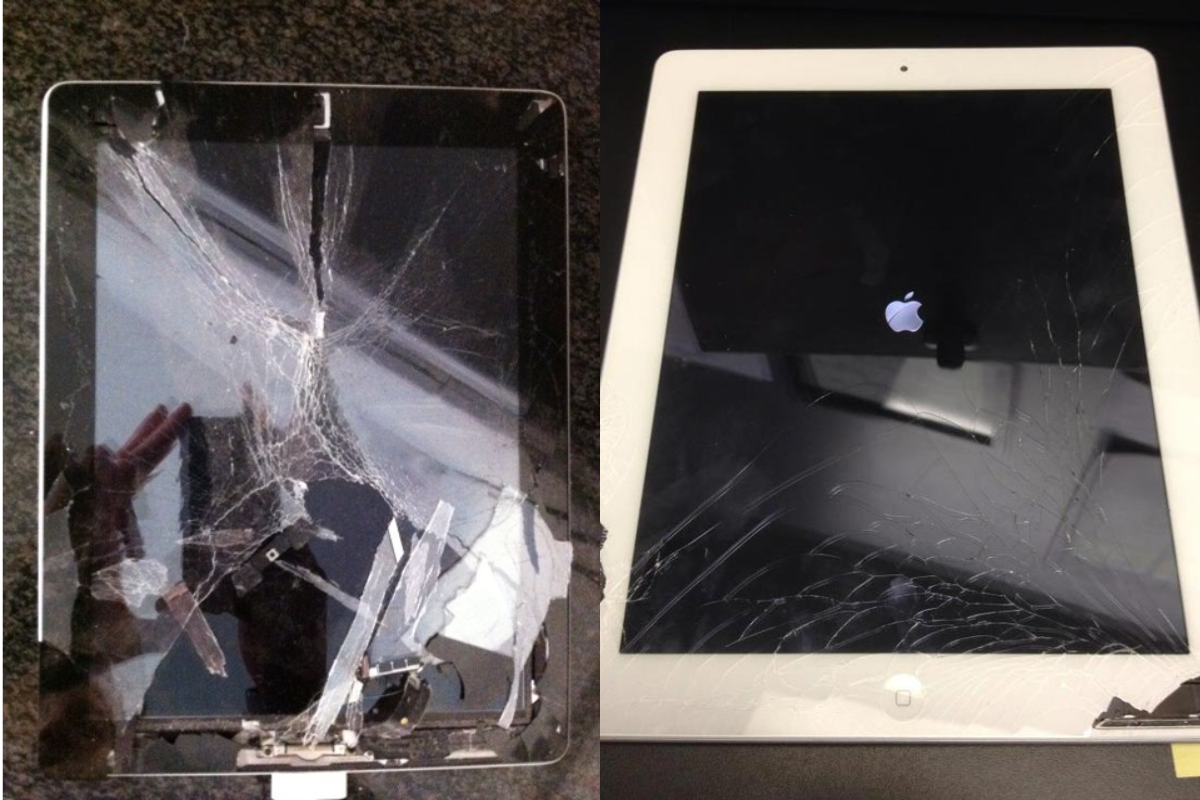 iPad 2, 3, 4 bị hư hỏng