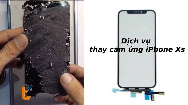 Dịch vụ thay cảm ứng iPhone XS tại Thành Trung Mobile