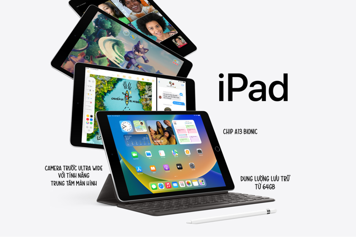 Tính năng iPad Gen 9