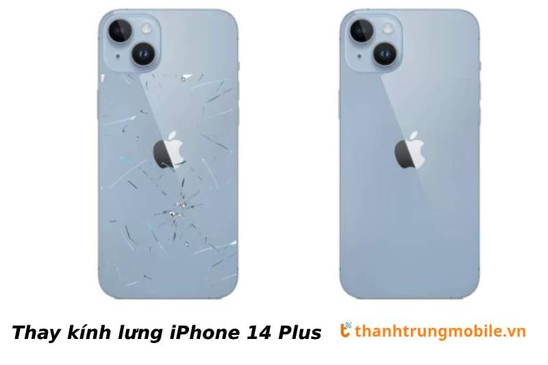 Thay kính lưng iPhone 14 Plus - Thành Trung Mobile