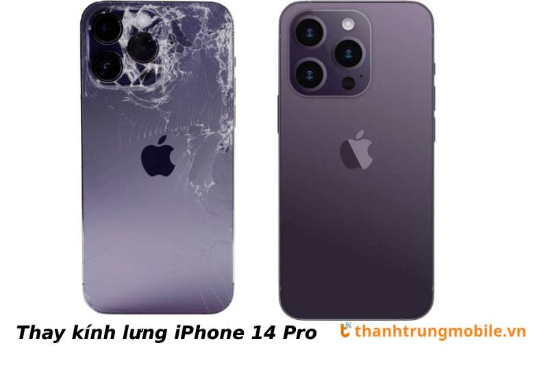 Thay kính lưng iPhone 14 Pro
