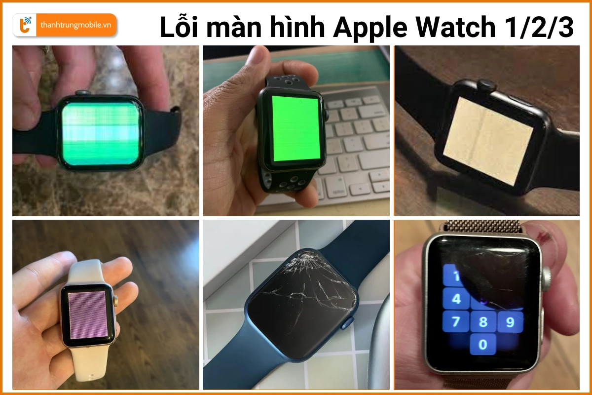 Lỗi màn hình Apple Watch