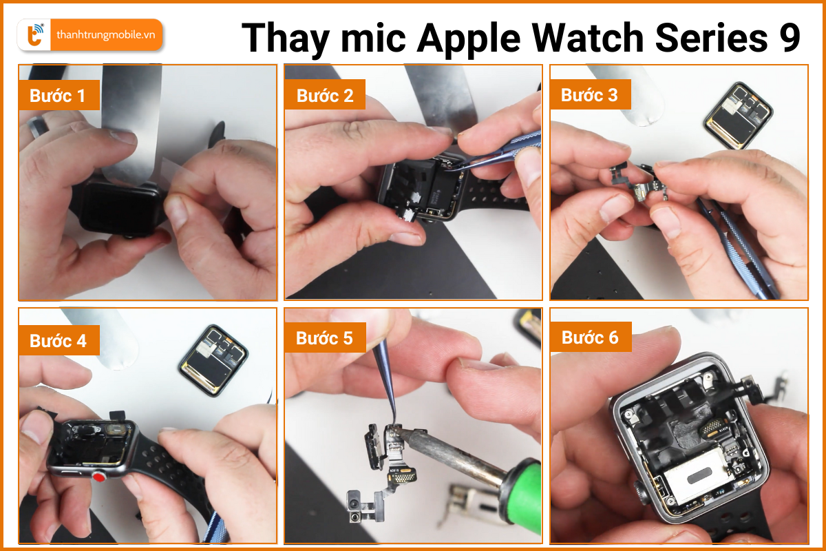 Dịch vụ thay micro Apple Watch S9