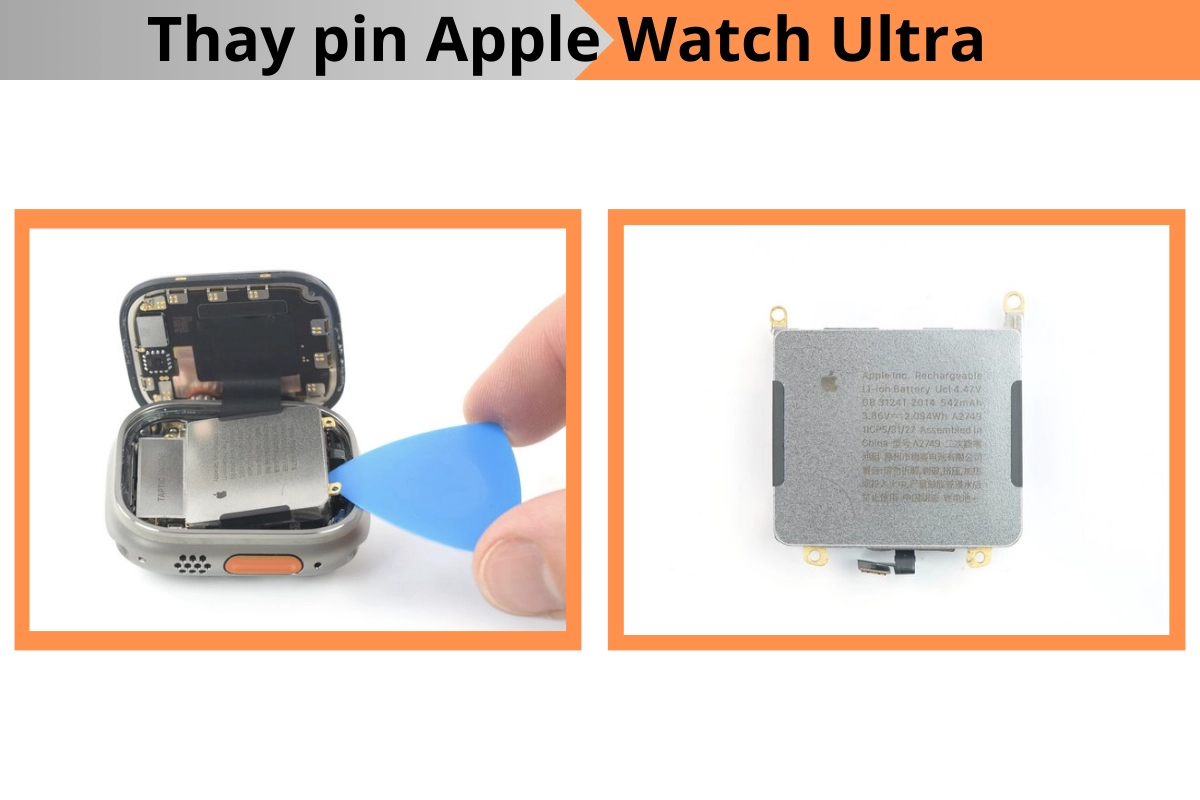 Thay Pin Apple Watch Ultra 1