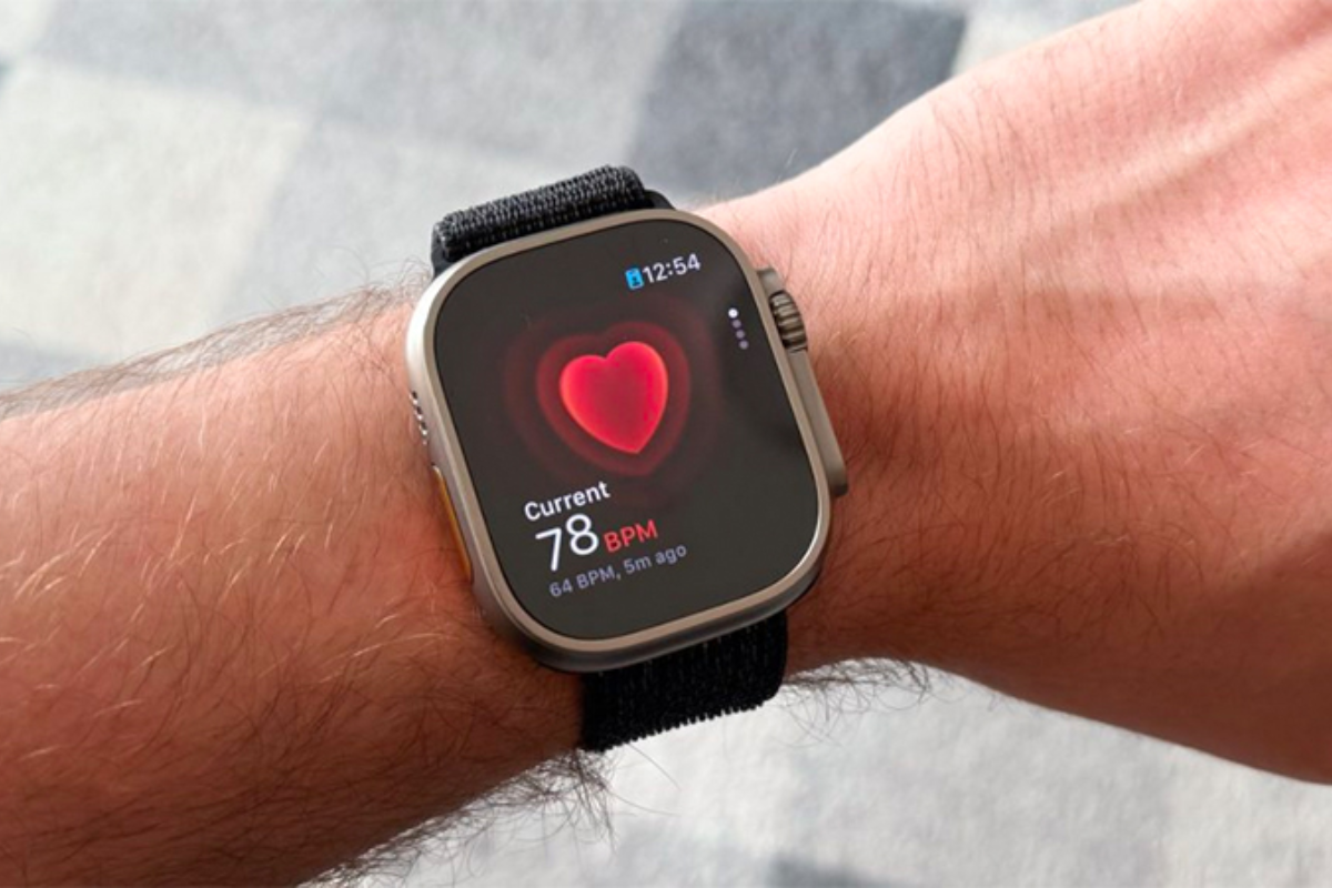 Theo dõi nhịp tim trên Apple Watch Ultra