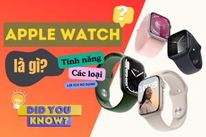 Apple Watch là gì - Những điều bạn cần biết về đồng hồ thông minh của Apple