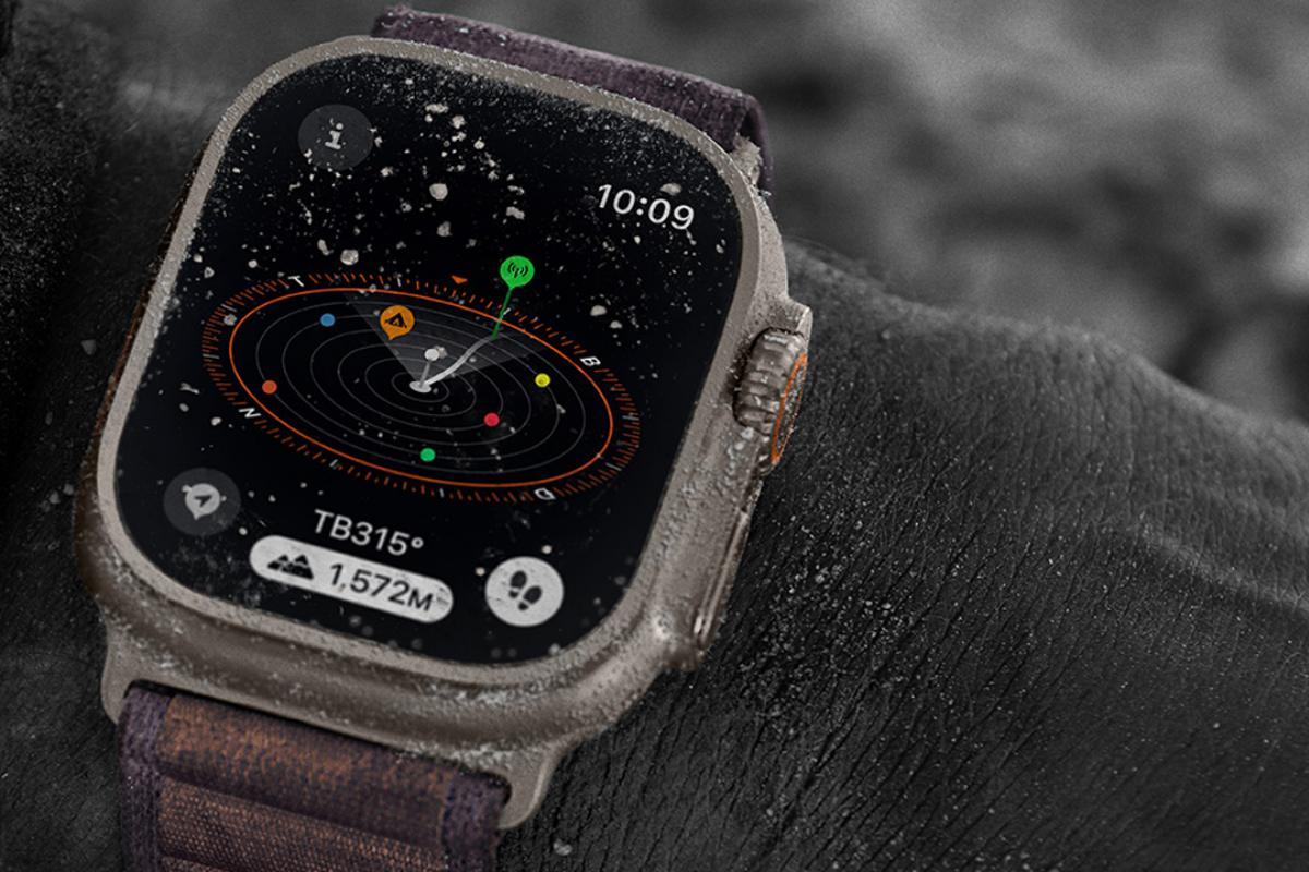 Tính năng định vị GPS chính xác vị trí trên Apple Watch Ultra