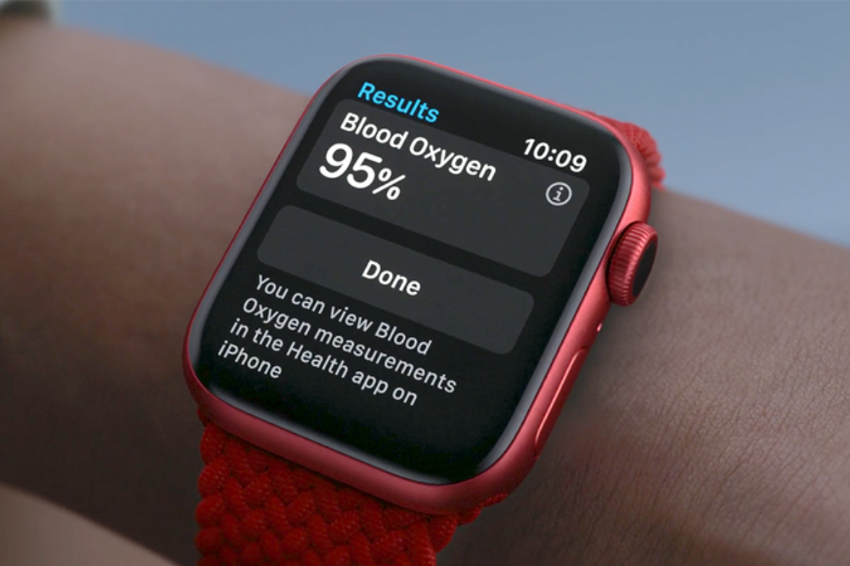 Tính năng đo nồng độ oxy trong máu trên Apple Watch 8