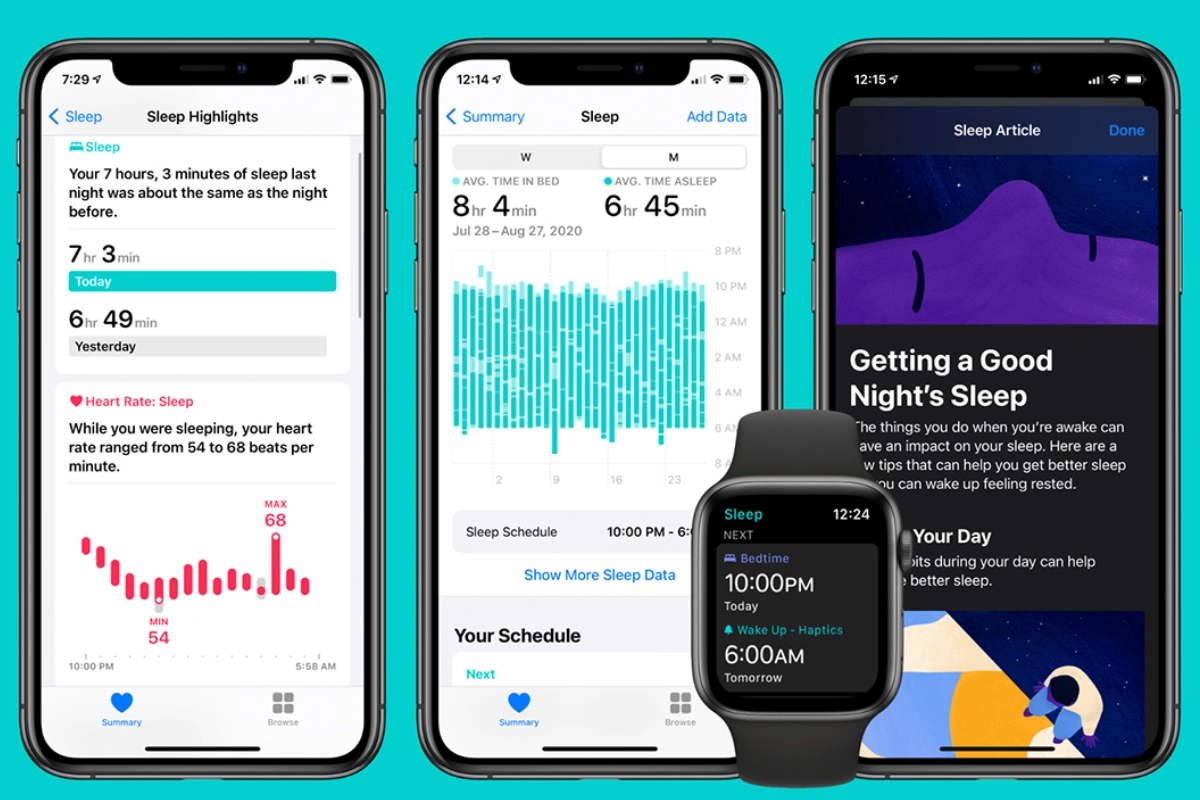 Tính năng theo dõi giấc ngủ trên Apple Watch 8
