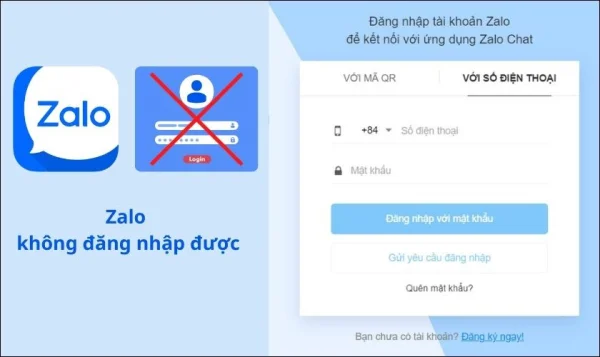 Lỗi Zalo không đăng nhập được và cách khắc phục hiệu quả