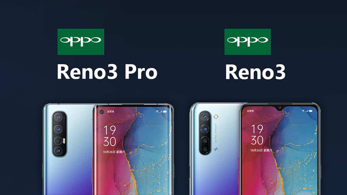 Oppo Reno 3 Pro và Reno 3