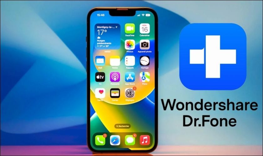 Phần mềm WonderShare Dr.Fone for iOS
