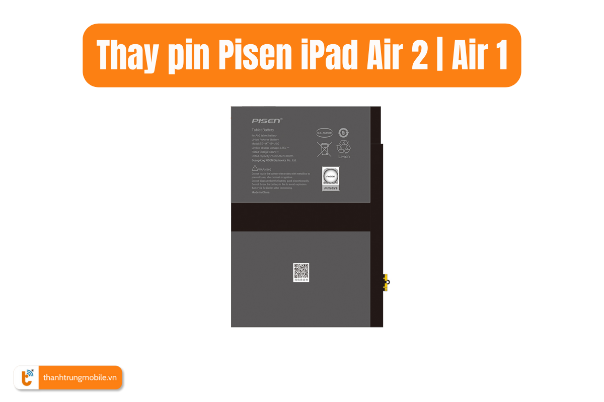 Pi sen iPad Air 2, 1
