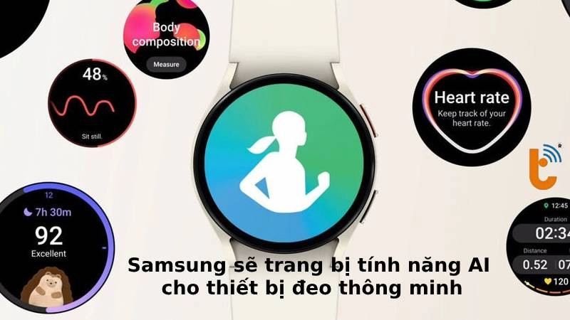 Tính năng AI sẽ có trên thiết bị đeo thông minh của Samsung