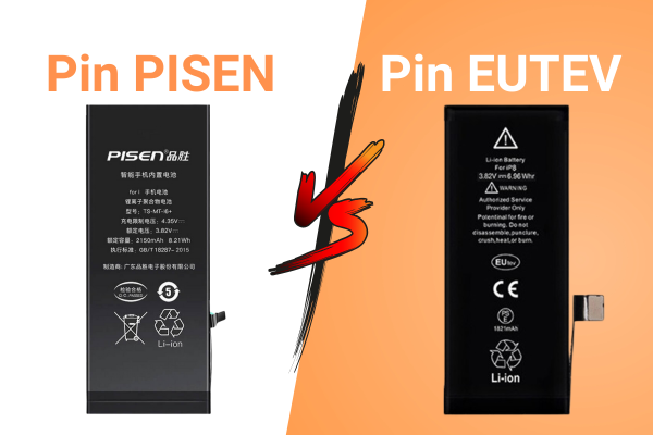 So sánh pin EU với pin Pisen - Những dòng pin phổ biến hiện nay