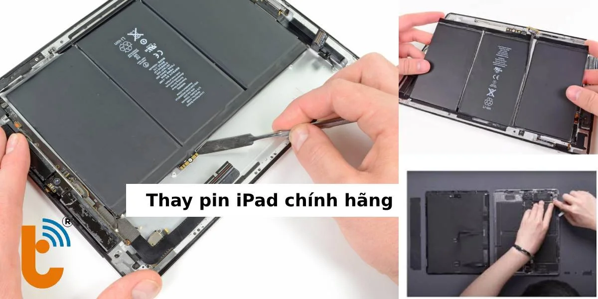 Thay pin iPad chính hãng - Thành Trung Mobile