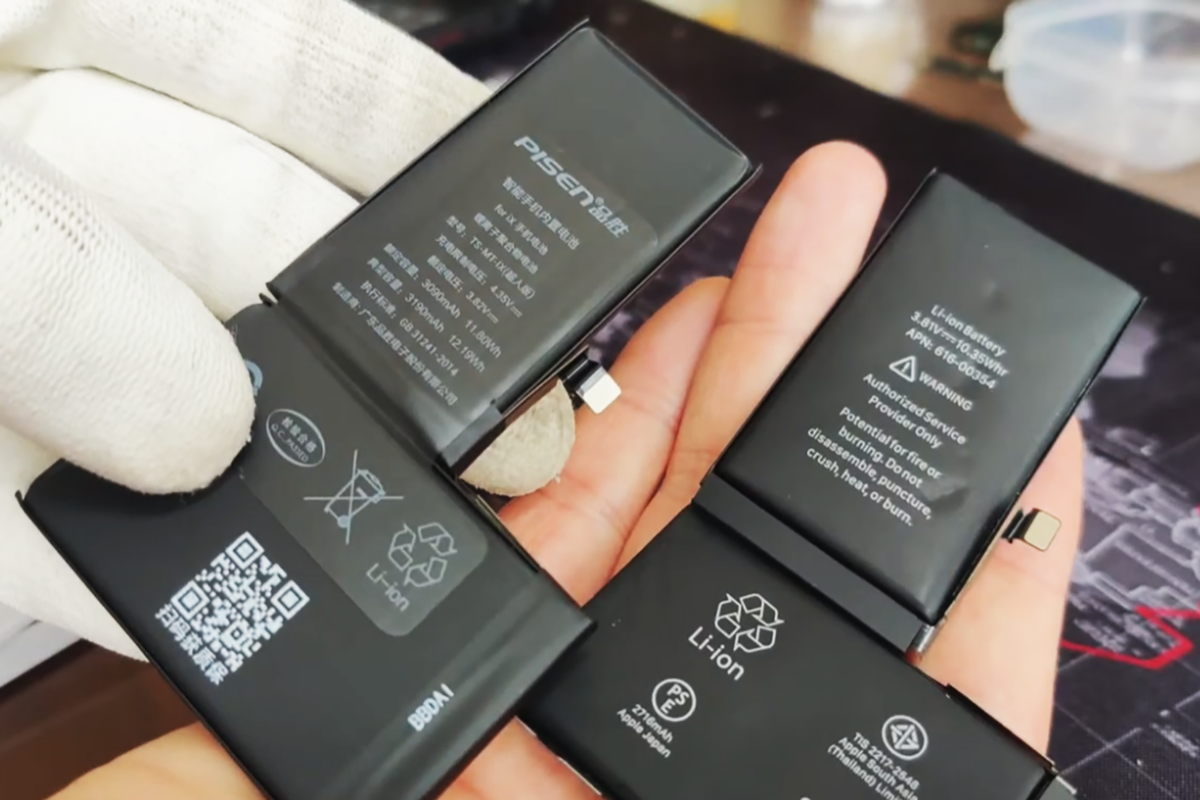 Thay pin Pisen dung lượng siêu cao cho iPhone X