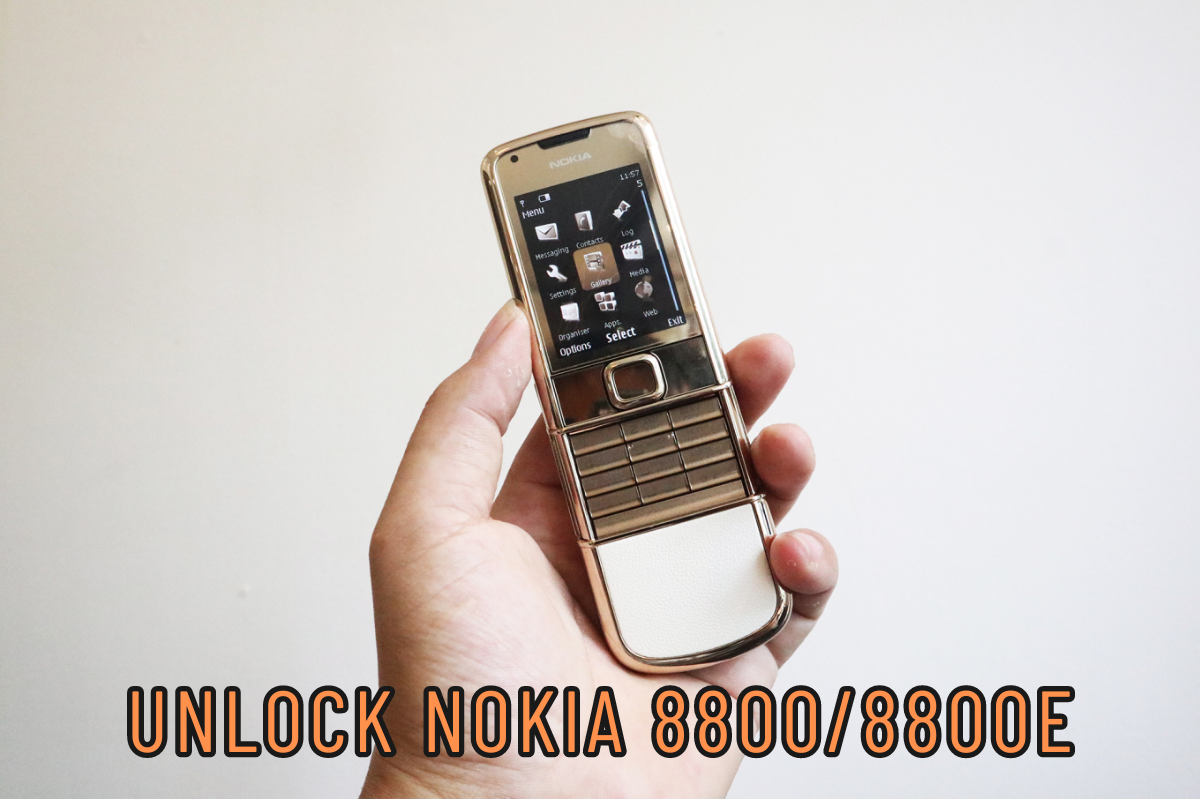 Dịch vụ unlock Nokia 8800, 8800e