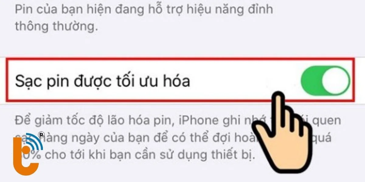 Bật tối ưu hoá pin iPhone là gì?