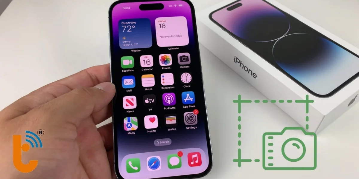 cách chụp màn hình iPhone 14 đơn giản