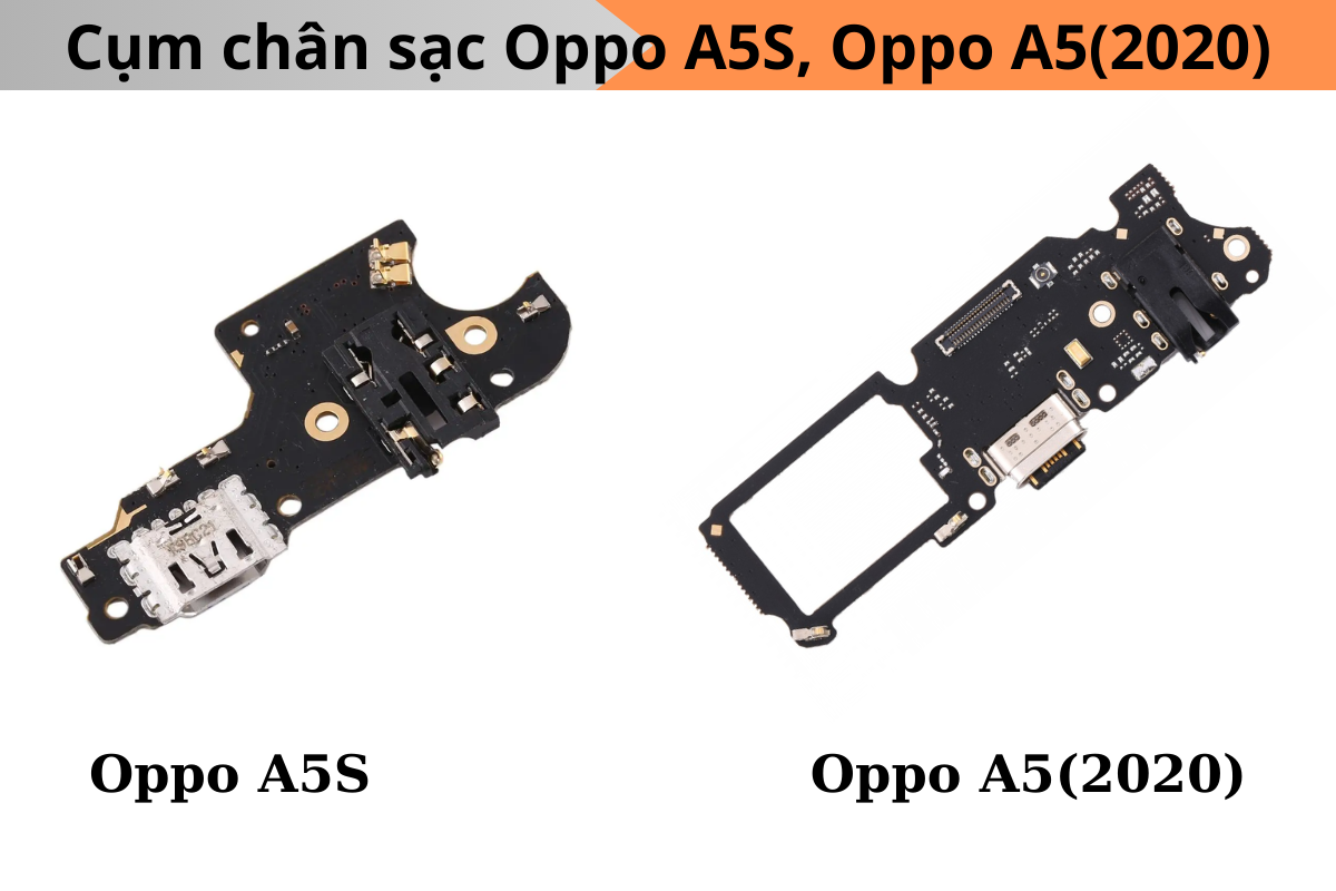 Chân sạc Oppo A5S, Oppo 5 chính hãng