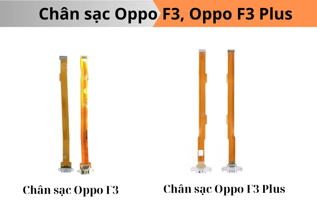 cụm chân sạc Oppo F3