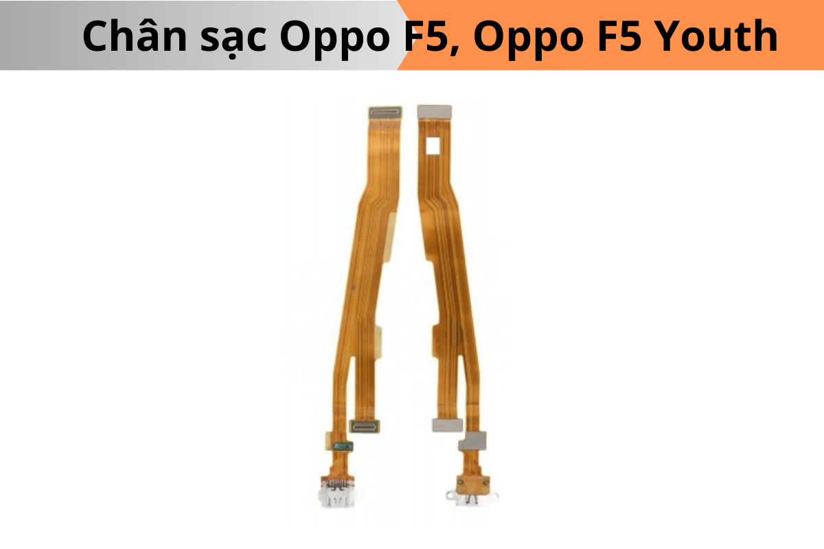 cụm chân sạc Oppo F5 chính hãng