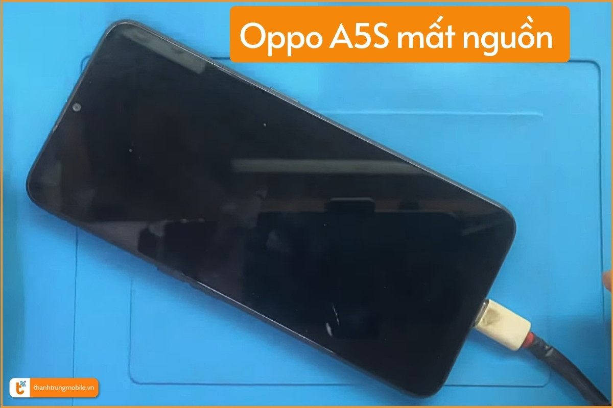 Dấu hiệu điện thoại Oppo A5S mất nguồn