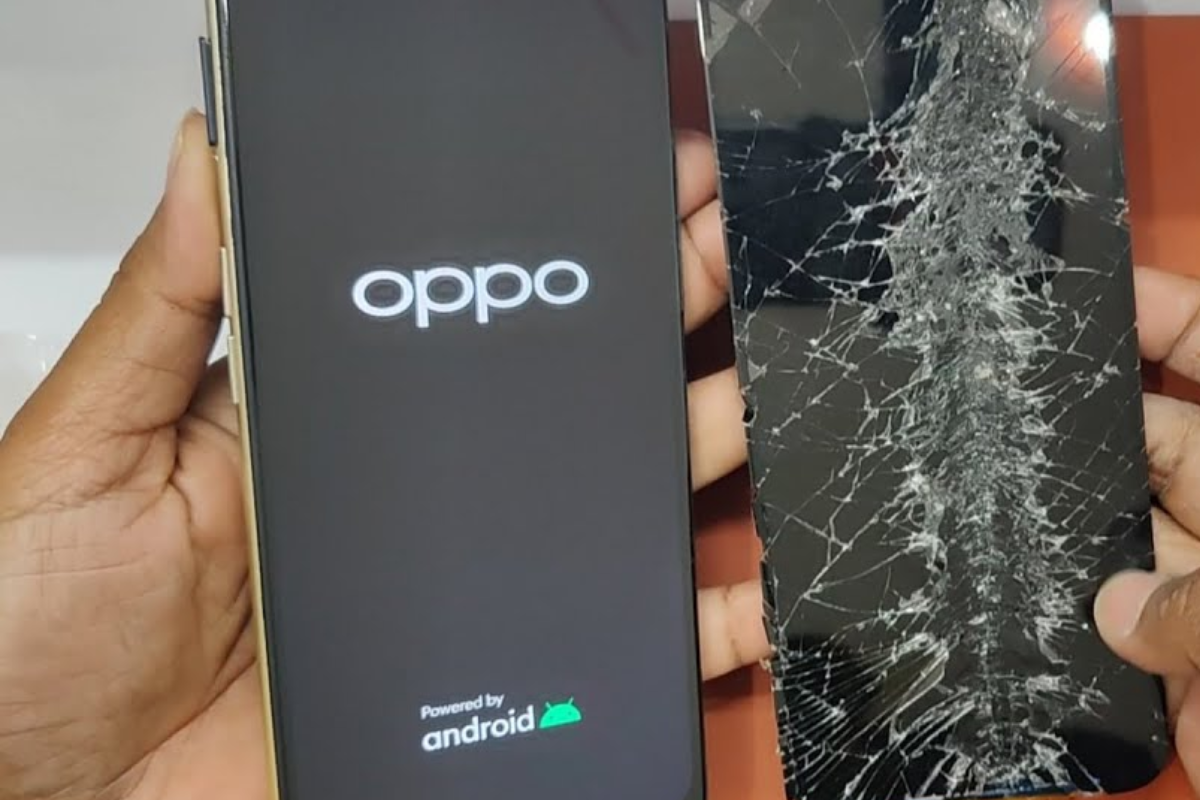 Điện thoại Oppo bị vỡ màn hình