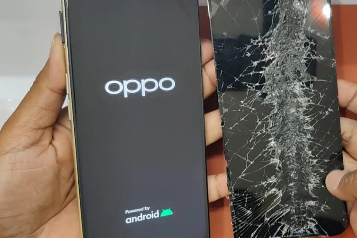 Điện thoại Oppo bị vỡ màn hình